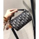 Replica Christian Dior Mini Roller Messenger Bag Dark Blue Fake Christian Dior Mini Roller Messenger Bag Dark Blue Replica