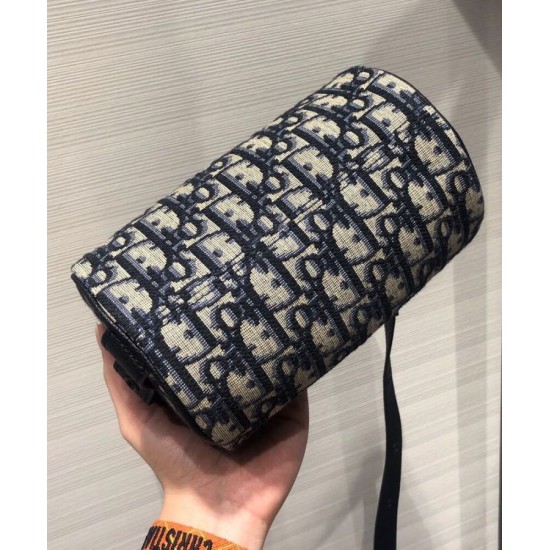 Replica Christian Dior Mini Roller Messenger Bag Dark Blue Fake Christian Dior Mini Roller Messenger Bag Dark Blue Replica