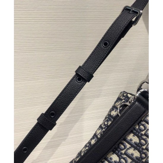 Replica Christian Dior Mini Roller Messenger Bag Dark Blue Fake Christian Dior Mini Roller Messenger Bag Dark Blue Replica
