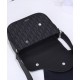 Fake Christian Dior Mini Saddle Messenger Bag Black Replica Replica Christian Dior Mini Saddle Messenger Bag Black