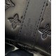 Replica Louis Vuitton Keepall Bandouliere 50 M44810 Black