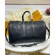 Replica Louis Vuitton Keepall Bandouliere 45 M45532 Black