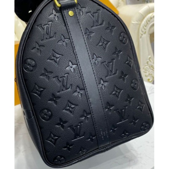 Replica Louis Vuitton Keepall Bandouliere 45 M45532 Black