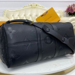 Replica Louis Vuitton Keepall Bandouliere 45 M45532 Black