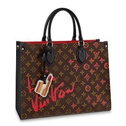 Fake Louis Vuitton Onthego MM M45888 Brown Replica