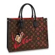 Fake Louis Vuitton Onthego MM M45888 Brown Replica
