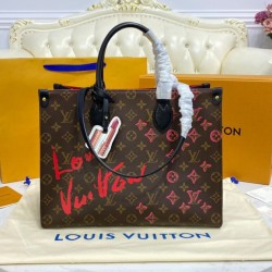 Fake Louis Vuitton Onthego MM M45888 Brown Replica