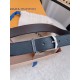 Fake Louis Vuitton Slender 35mm Reversible Belt Epi M0128Q Replica