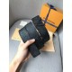Fake Louis Vuitton LV Initiales 40MM Reversible Belt Taiga M0157V Replica