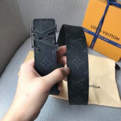 Fake Louis Vuitton LV Initiales 40MM Reversible Belt Taiga M0157V Replica