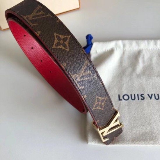 Replica Louis Vuitton LV Initiales 30mm Reversible Belt Monogram M0218W