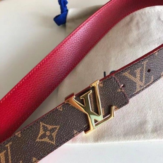 Replica Louis Vuitton LV Initiales 30mm Reversible Belt Monogram M0218W