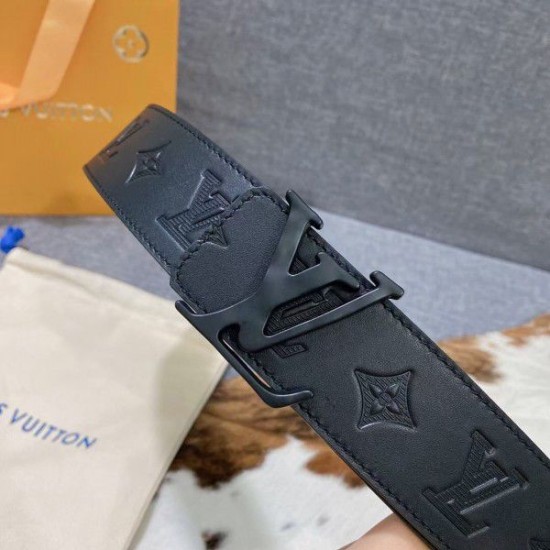 Replica Louis Vuitton LV Shape 40mm Belt Monogram Shadow M0220V
