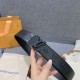Replica Louis Vuitton LV Shape 40mm Belt Monogram Shadow M0220V