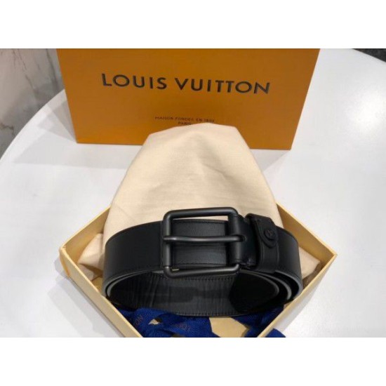 Fake Louis Vuitton Voyager 35mm Belt Monogram Shadow M0281V Replica