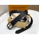 Fake Louis Vuitton Voyager 35mm Belt Monogram Shadow M0281V Replica