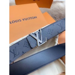 Replica Louis Vuitton LV Initiales 40MM Reversible Belt Monogram Eclipse M0285V