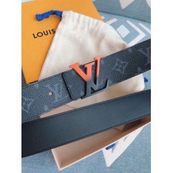Replica Louis Vuitton Spray LV 40mm Reversible Belt Monogram Eclipse M0331V