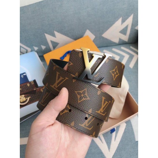 Fake Louis Vuitton Spray LV 40mm Reversible Belt Monogram M0332Q Replica