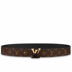 Fake Louis Vuitton Spray LV 40mm Reversible Belt Monogram M0332Q Replica