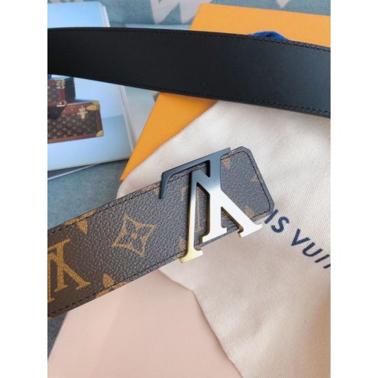 Fake Louis Vuitton Spray LV 40mm Reversible Belt Monogram M0332Q Replica