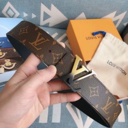Fake Louis Vuitton Spray LV 40mm Reversible Belt Monogram M0332Q Replica