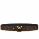 Fake Louis Vuitton Spray LV 40mm Reversible Belt Monogram M0332Q Replica