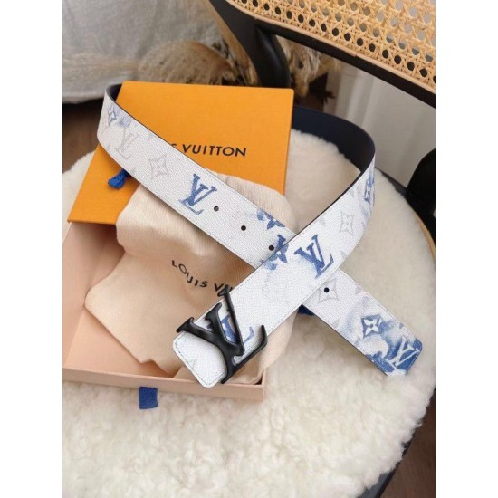 Replica Louis Vuitton LV Shape 40mm Belt Monogram Motif M0358V