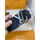 Replica Louis Vuitton LV Tag 40mm Reversible Belt Monogram Eclipse M0367V