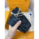 Replica Louis Vuitton LV Tag 40mm Reversible Belt Monogram Eclipse M0367V