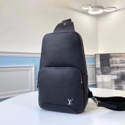 Replica Louis Vuitton Avenue Sling Bag Taiga Leather M30443