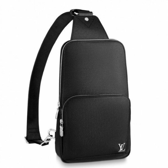Replica Louis Vuitton Avenue Sling Bag Taiga Leather M30443