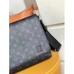 Replica Louis Vuitton District PM Bag Monogram Eclipse M45272