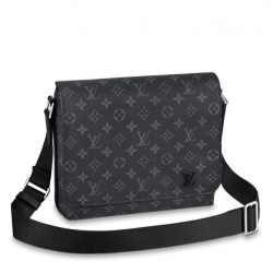 Replica Louis Vuitton District PM Bag Monogram Eclipse M45272