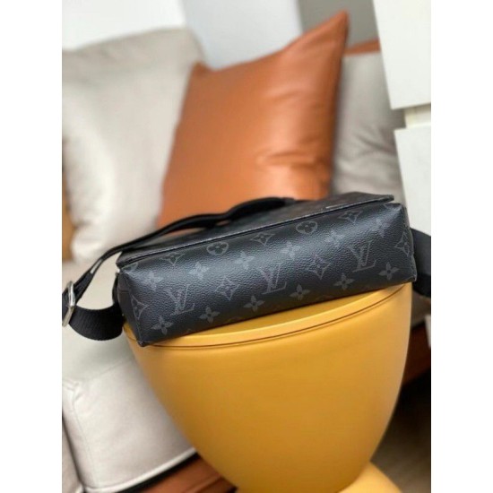 Replica Louis Vuitton District PM Bag Monogram Eclipse M45272