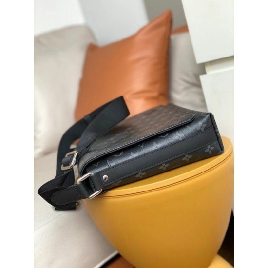 Replica Louis Vuitton District PM Bag Monogram Eclipse M45272