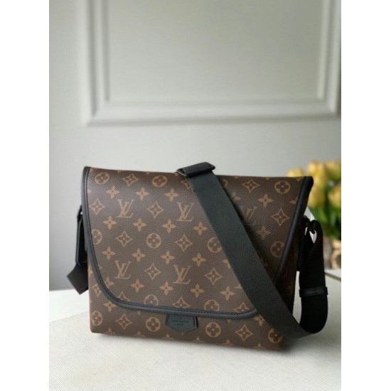 Fake Louis Vuitton Magnetic Messenger Monogram Macassar M45557 Replica