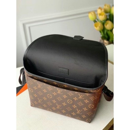 Fake Louis Vuitton Magnetic Messenger Monogram Macassar M45557 Replica