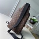 Replica Louis Vuitton Avenue Sling Bag Monogram Macassar M45897