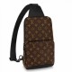 Replica Louis Vuitton Avenue Sling Bag Monogram Macassar M45897