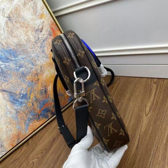 Fake Louis Vuitton Porte-Documents Voyage PM Monogram Macassar M52005 Replica Replica Louis Vuitton Porte-Documents Voyage PM Monogram Macassar M52005