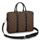 Fake Louis Vuitton Porte-Documents Voyage PM Monogram Macassar M52005 Replica Replica Louis Vuitton Porte-Documents Voyage PM Monogram Macassar M52005