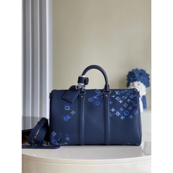 Replica Louis Vuitton Keepall Bandouliere 40 Ink Watercolor M57845
