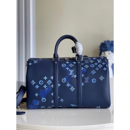 Replica Louis Vuitton Keepall Bandouliere 40 Ink Watercolor M57845