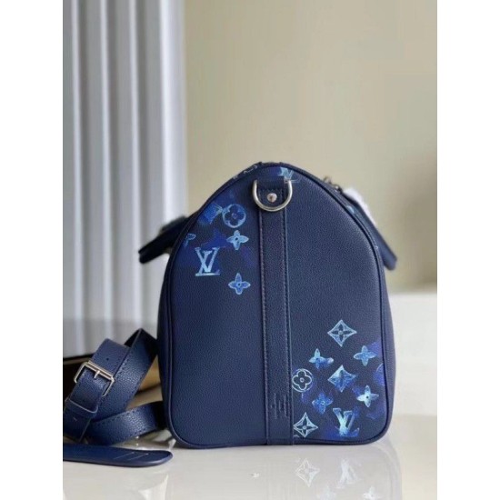 Replica Louis Vuitton Keepall Bandouliere 40 Ink Watercolor M57845