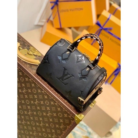 Fake Louis Vuitton Speedy Bandouliere 25 Bag Monogram Empreinte M58524 Replica