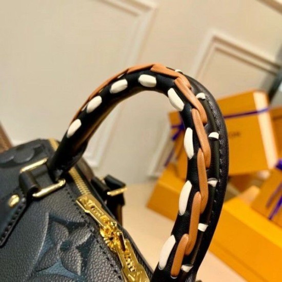 Fake Louis Vuitton Speedy Bandouliere 25 Bag Monogram Empreinte M58524 Replica