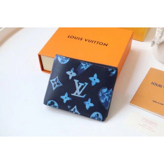 Replica Louis Vuitton Slender Wallet Ink Watercolor M80464