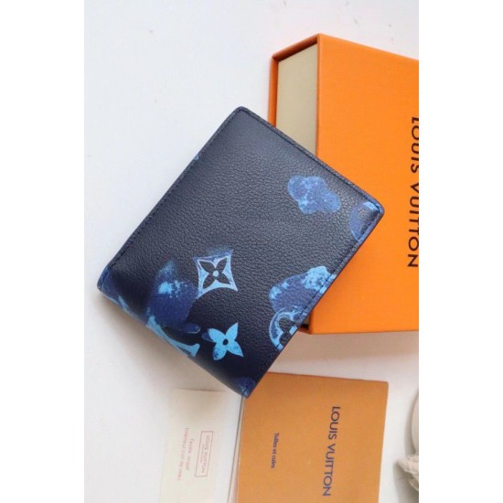 Replica Louis Vuitton Slender Wallet Ink Watercolor M80464