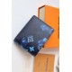 Replica Louis Vuitton Slender Wallet Ink Watercolor M80464